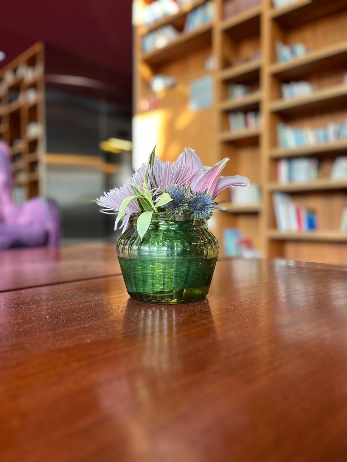 Maceta BRUSELAS RAYAS 16,5 cm- Color VERDE - Imagen 3