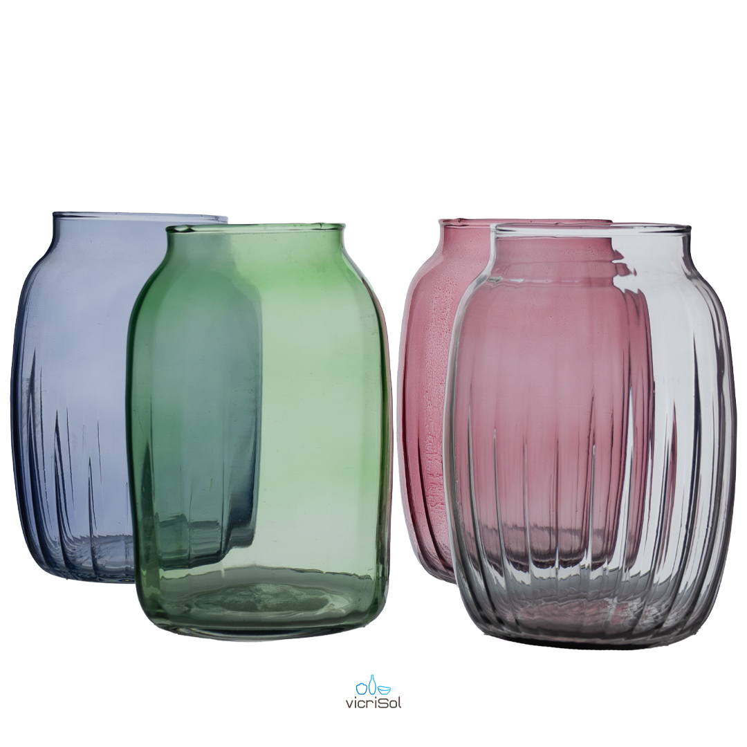 CONJUNTO 4 FLOREROS BABILONIA