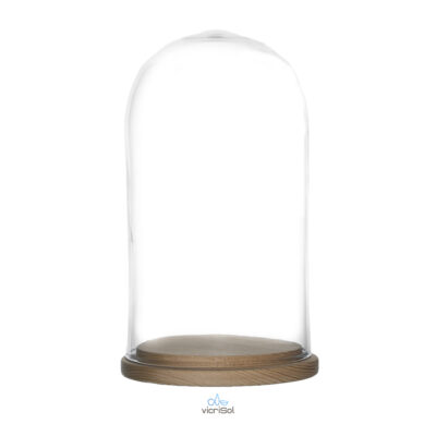 Cúpula 20x10 cm- Base Madera