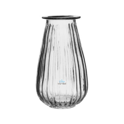 FLORERO BRUSELAS RAYAS 21 CM