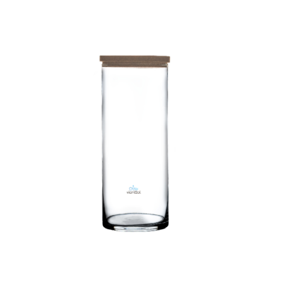 Florero CILINDRO 20x10 cm- Con Tapa Corcho