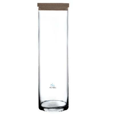 Florero Cilindro 40x10 cm- Tapa Corcho