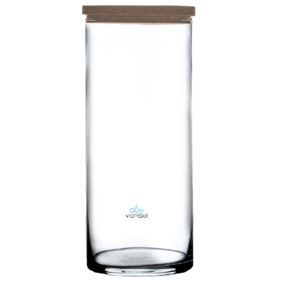 Florero Cilindro 50x19 cm-Corte Frio-Tapa Corcho