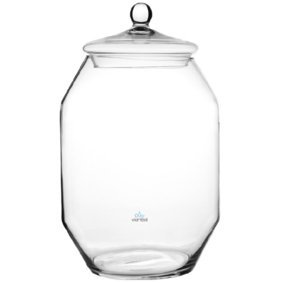 Terrario Nikko 40 cm con Tapa de Vidrio