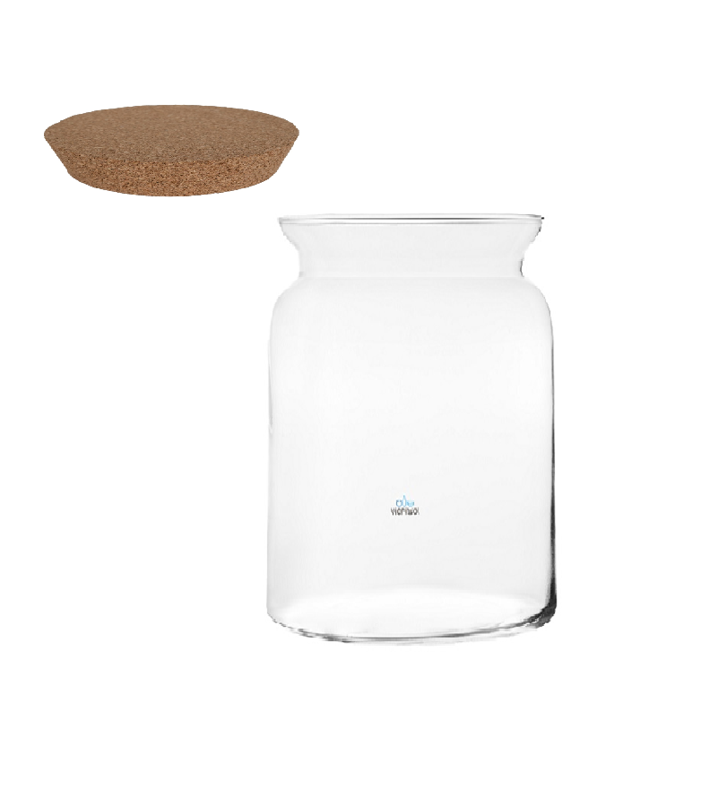 Florero MERY BA 25 cm- Corcho