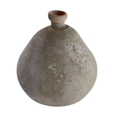 Florero SAHARA 19 cm- Terra Gris