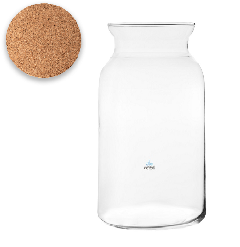 TERRARIO MERY 40 CM TAPA CORCHO