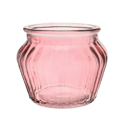 MACETA BRUSELAS RAYAS 16,5CM-ROSA