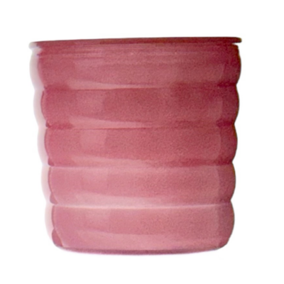 MACETA ONDAS 12,5- ROSA PASTEL
