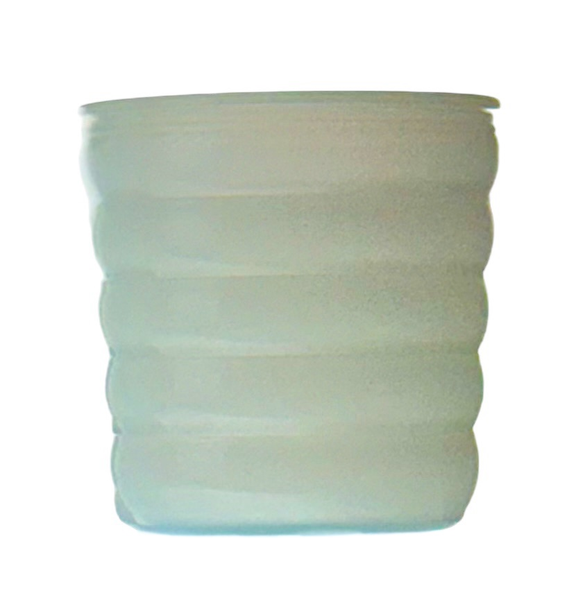 MACETA ONDAS 12,5- VERDE PASTEL