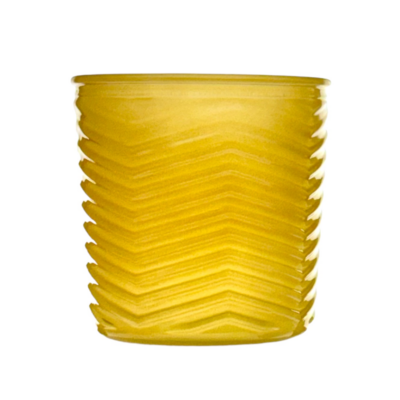 MACETA ZIG ZAG 12,5- AMARILLO PASTEL