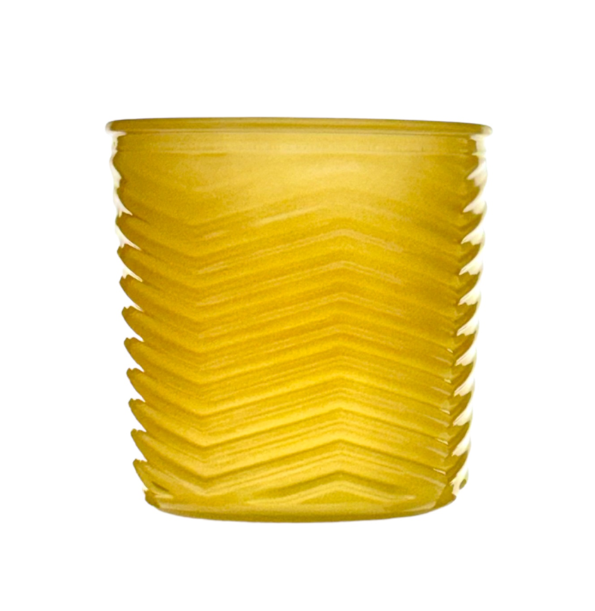 MACETA ZIG ZAG 12,5- AMARILLO PASTEL