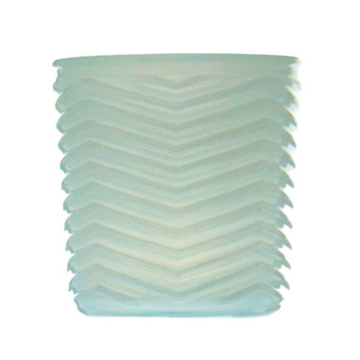 MACETA ZIG ZAG 12,5- VERDE PASTEL