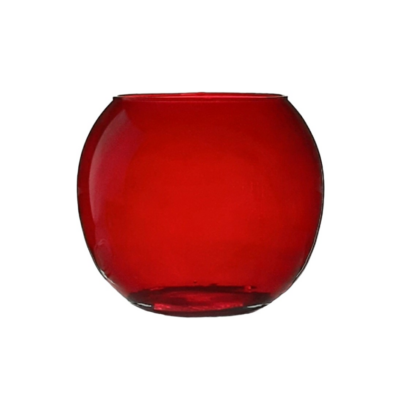 PECERA 19 cm-COLOR ROJO