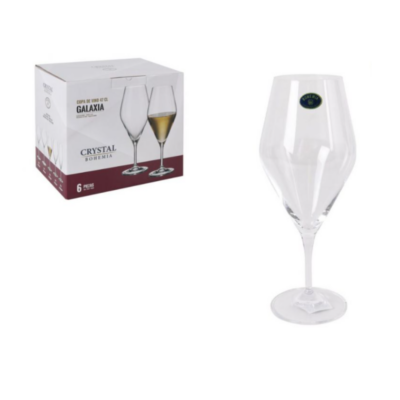 Pack Copa Vino Bohemia Galaxia 470 cc- 6 unidades