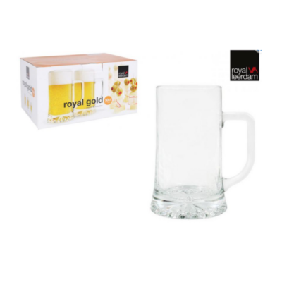 Pack Jarra Cerveza Royal Gold 500 cc- 6 unidades