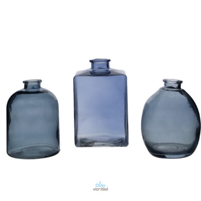 SET BOTELLAS 12 CM AZUL