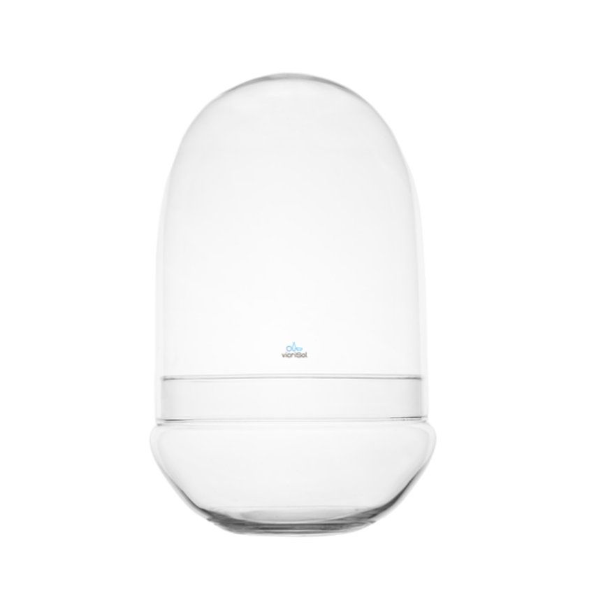 TERRARIO CUPULA 30X19 sin agujero