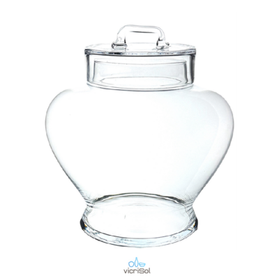 Terrario DANDY 26 cm-Tapa Vidrio