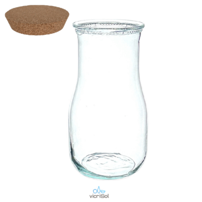 Terrario ELFO 25 cm- Tapa Corcho