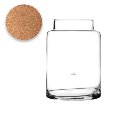 Terrario Jeimy 23 cm- Tapa Corcho