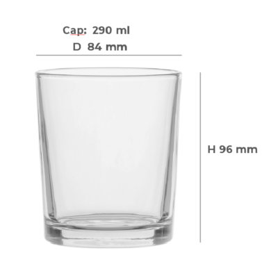 Vaso 290 ml nº816