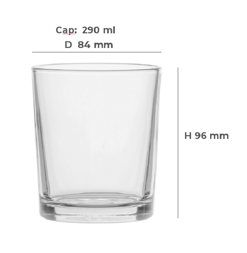 Vaso 290 ml nº816