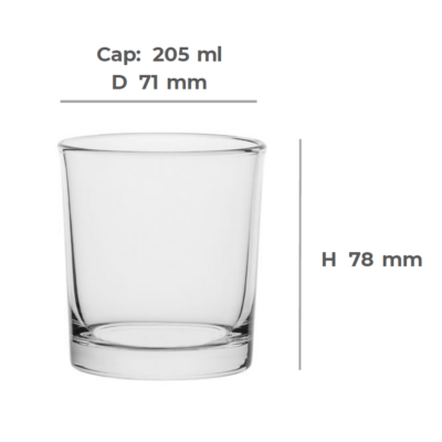 Vaso nº56 205 ml