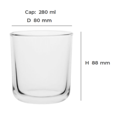 Vaso nº808 280 ml