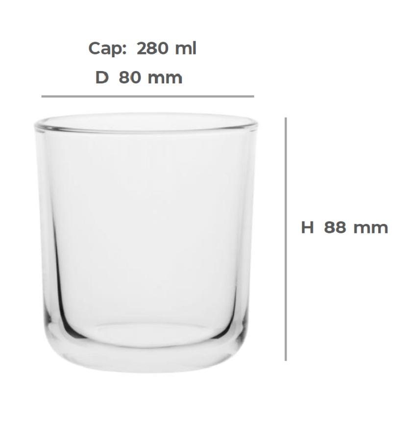 Vaso nº808 280 ml